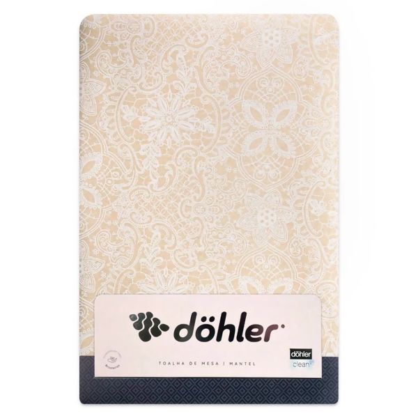 Toalha de Mesa Clean Eliete 160 x 250 cm - Dohler