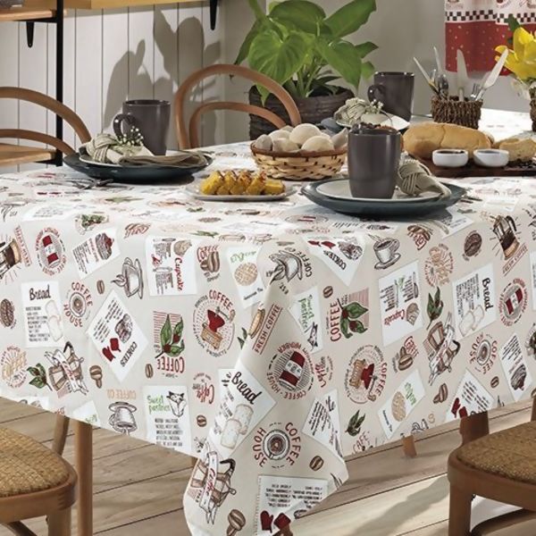 Toalha de Mesa Clean Emma 01 140 x 210 cm - Dohler