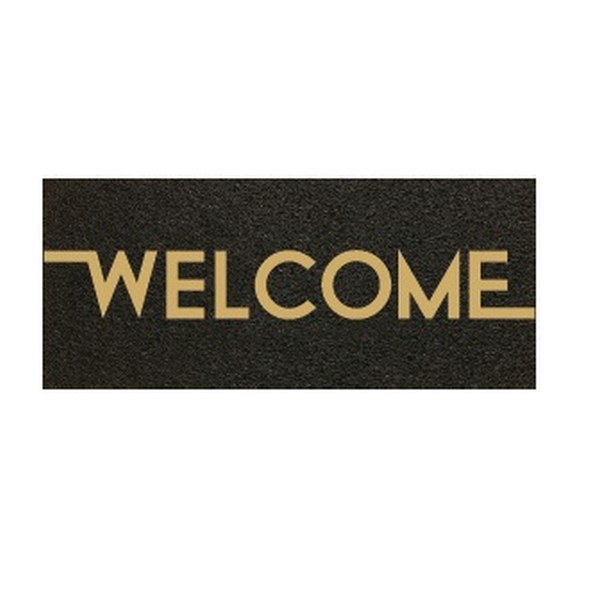 Tapete para Porta Vinil Long TXT Welcome 30 x 70 - Kapazi