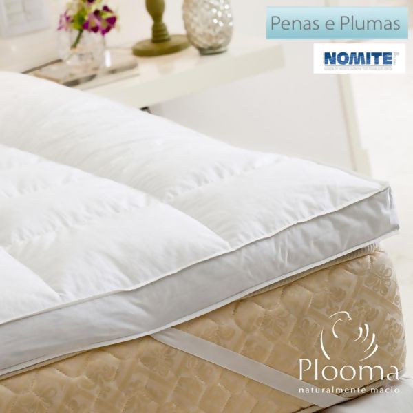 Pillow Top 80% Pena 20% Pluma de Ganso King - Plooma