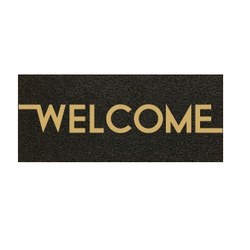 Tapete para Porta Vinil Long TXT Welcome 30 x 70 - Kapazi