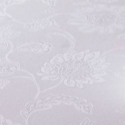 Toalha de Mesa Quadrada Sienna 220 x 220 cms Branca - Karsten
