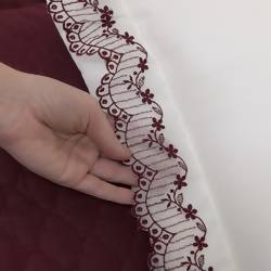 Kit Coordenado Aurora Dupla Face Cabernet 3 Peças Solteiro - Lavive