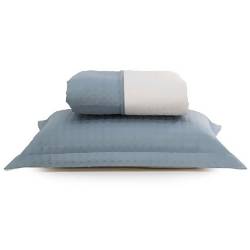 Cobre Leito / Colcha Plaza Microfibra Tiffany com Palha Super King 3pç - Lavive